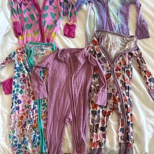 Little Sleepies Girls Zippy Bundle 3-6 months